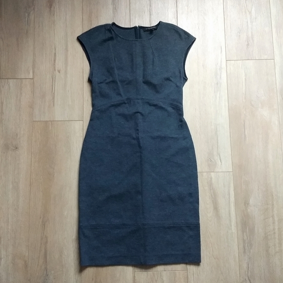 Gray Sheath Dress - Picture 1 of 2